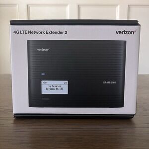 Verizon 4G LTE Network Extender 2 Samsung SLS-BU10B Cell Signal Booster NEW